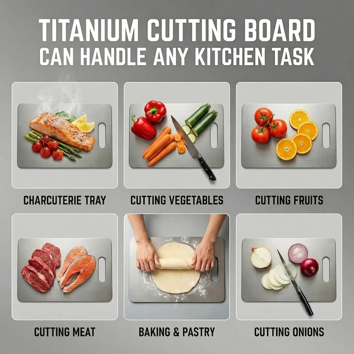Cutting board hanging storage