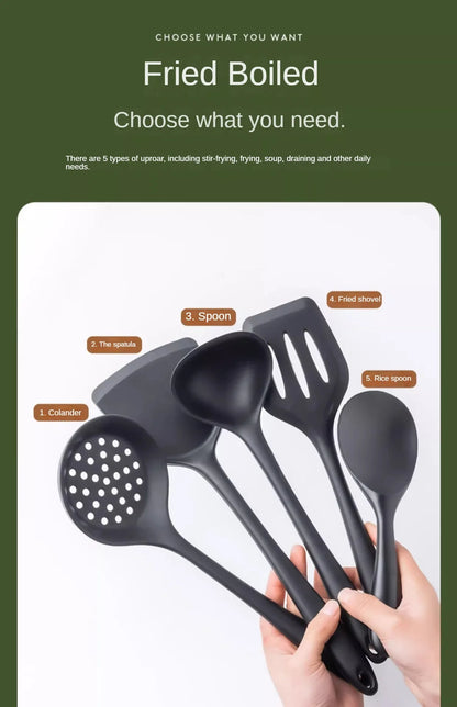 Silicone skimmer spoon
